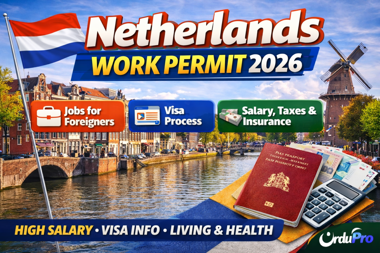 Netherlands Work Permit 2026: Jobs for Foreigners, Visa Process, Salary, Taxes & Insurance