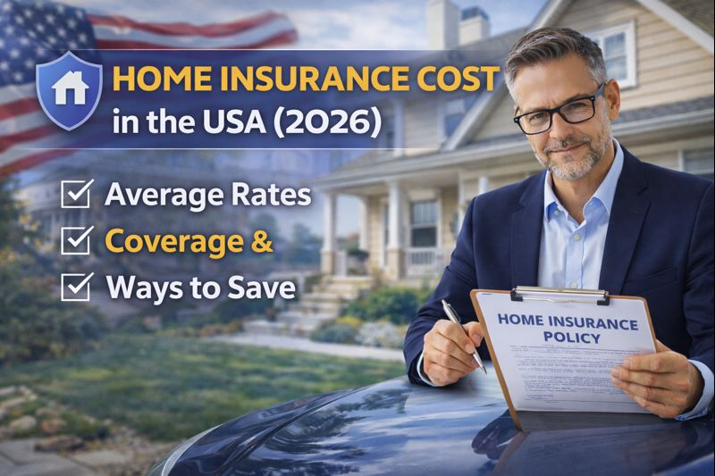 Home Insurance Cost in the USA (2026): Average Rates, Coverage & Ways to Save