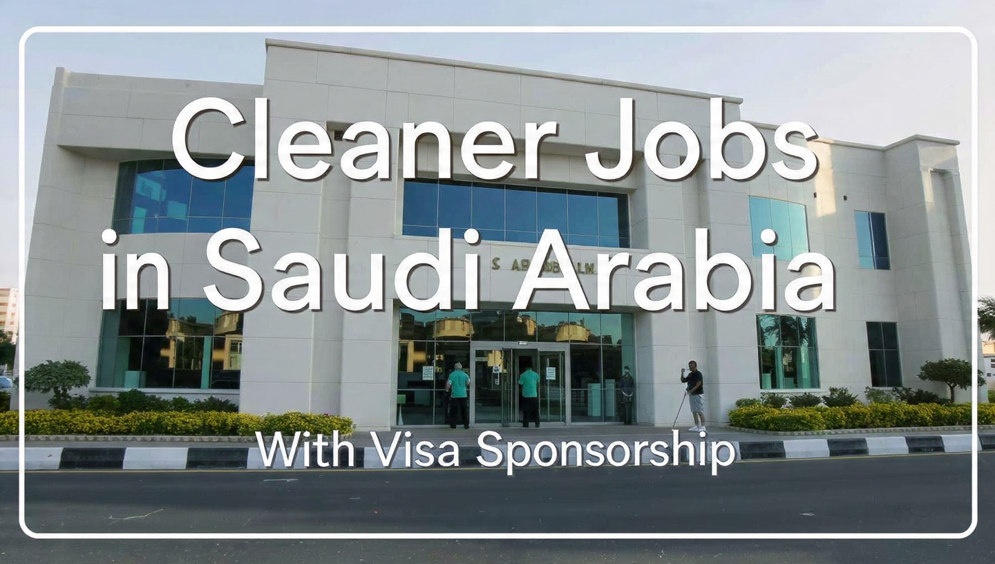Cleaner Jobs in Saudi Arabia
