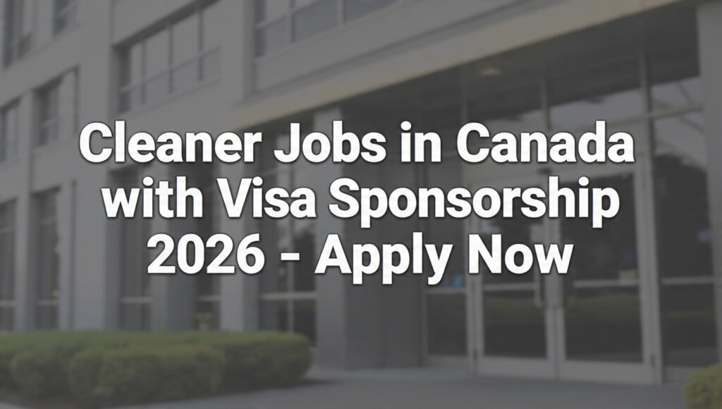 Cleaner Jobs in Canada
