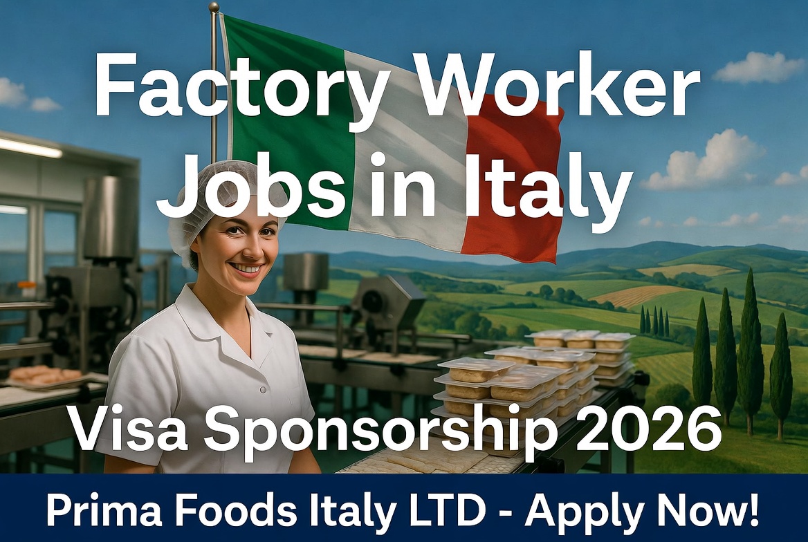 Factory Worker Jobs in Italy