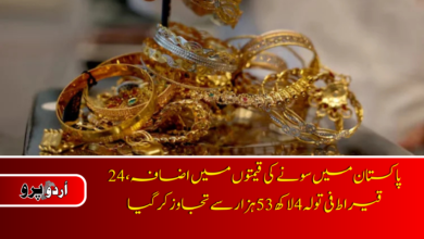 Gold prices today in Pakistan