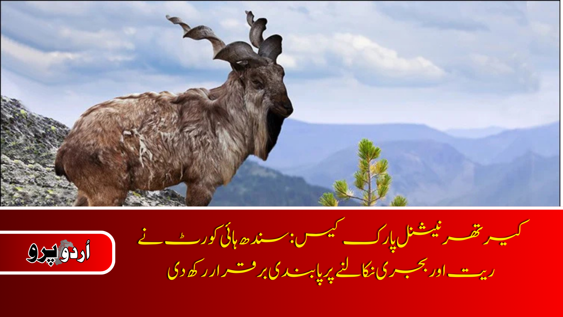 Kirthar National Park case