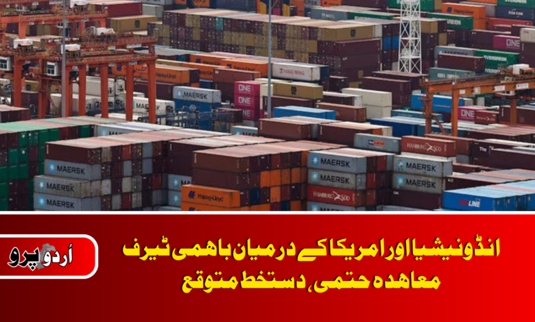 Indonesia finalises reciprocal tariff deal