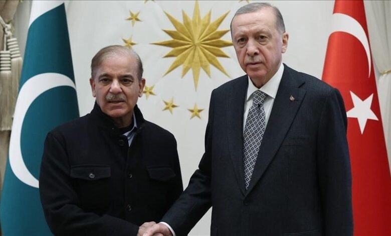 shahbaz sharif with tayyip erdogan