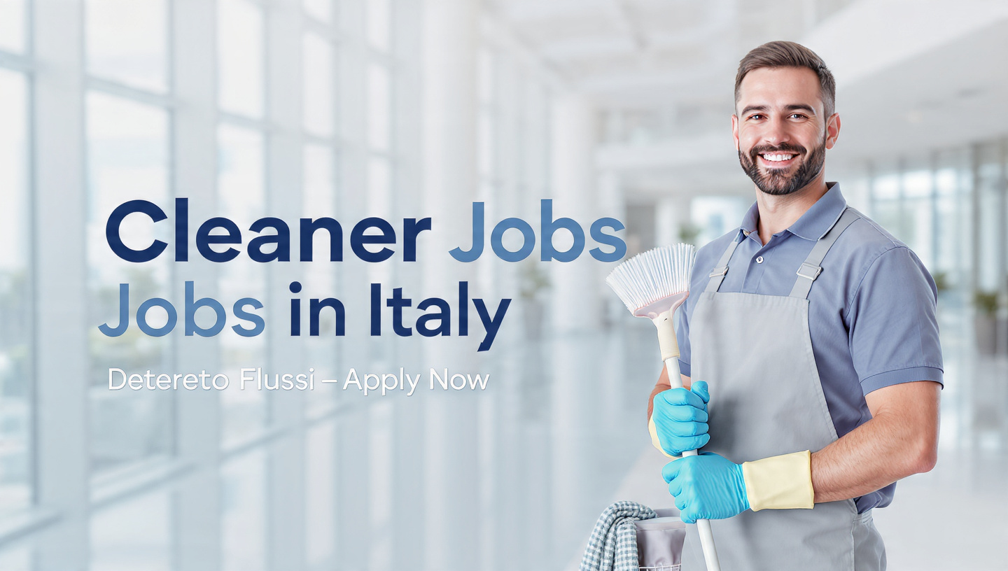 Cleaner Jobs in Italy