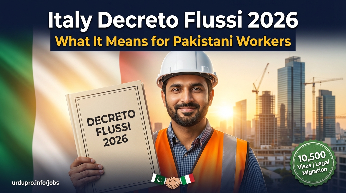 Italy Decreto Flussi 2026 What It Means for Pakistani Workers
