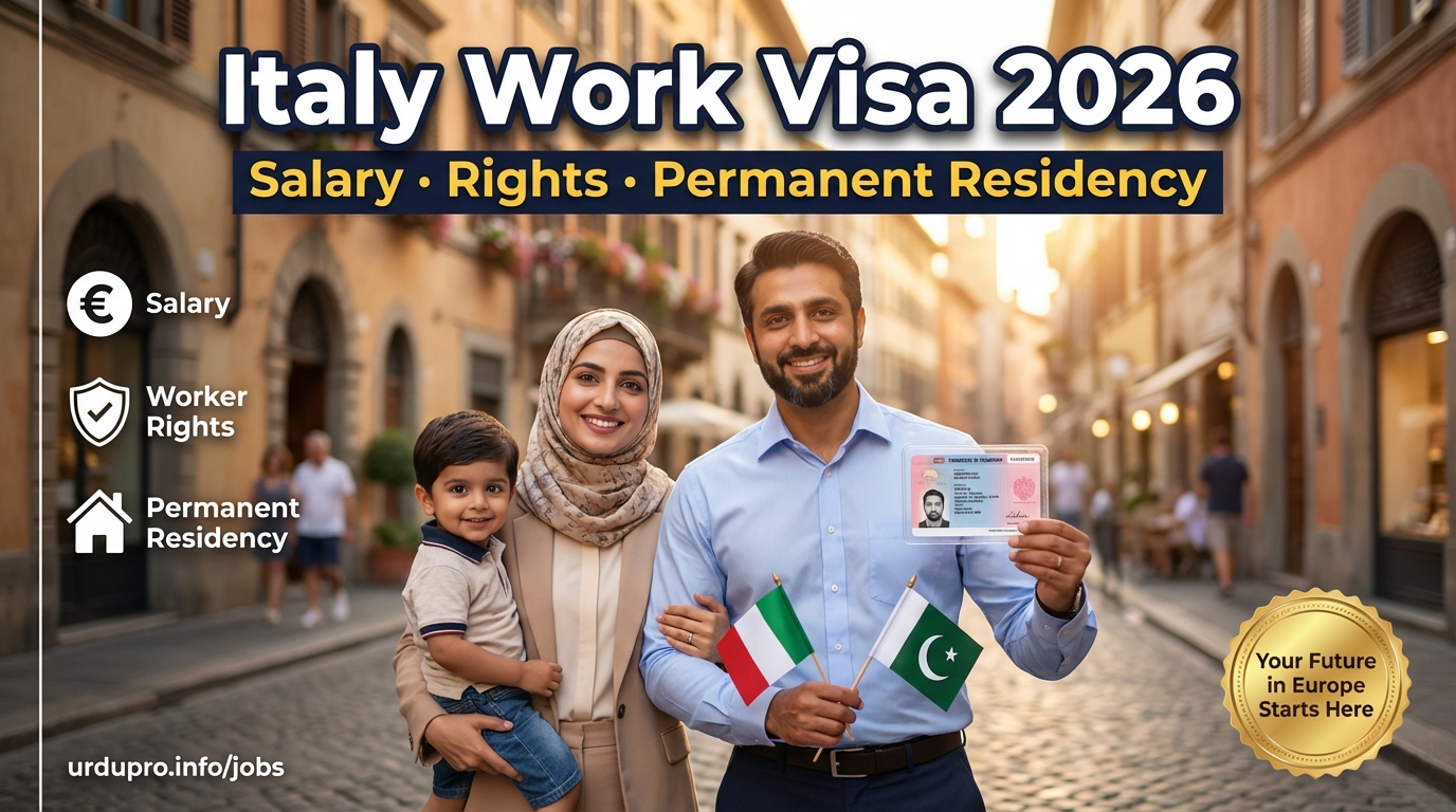 Italy Work Visa 2026 Salary, Rights and How to Get Permanent Residency