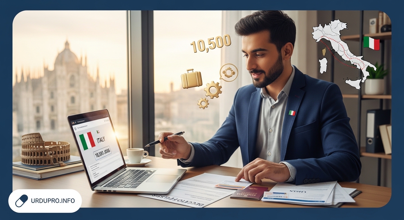 Italy Work Visa 2026 for Pakistanis 10,500 Jobs — Complete Guide
