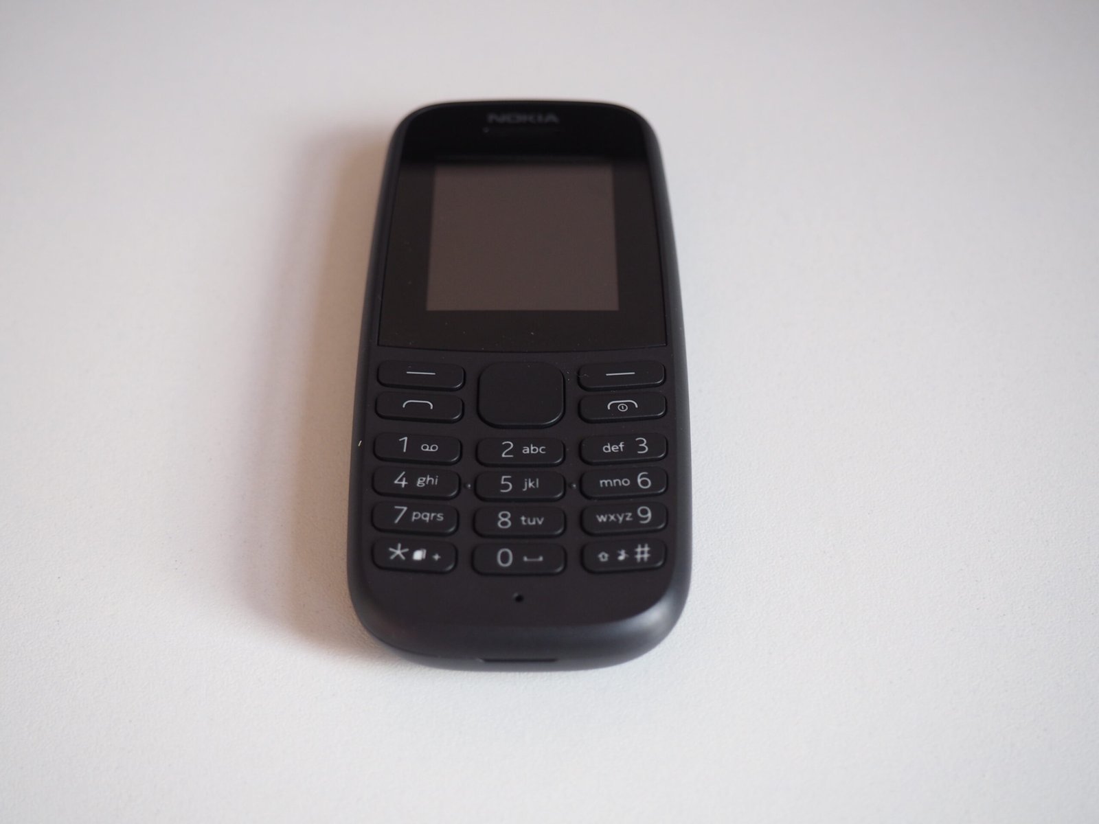 Nokia 105 feature phone close-up