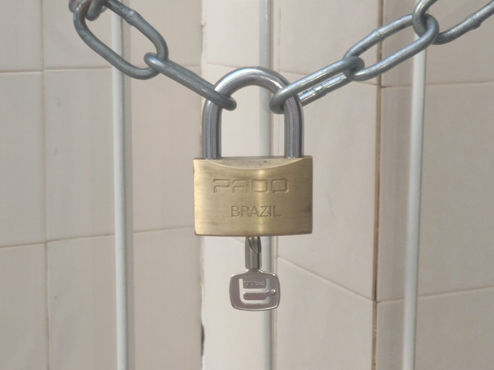 A close-up of a padlock icon on a computer screen