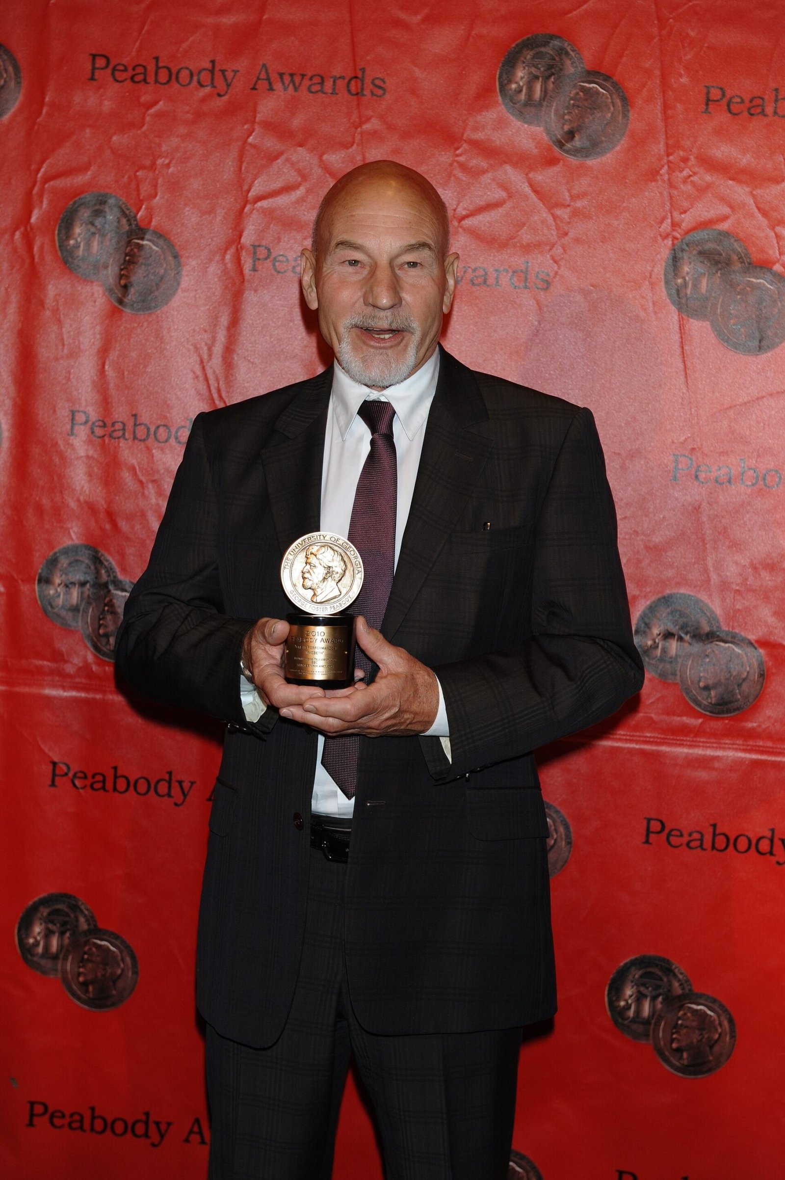 Patrick Stewart, whose career began with the Royal Shakespeare Company