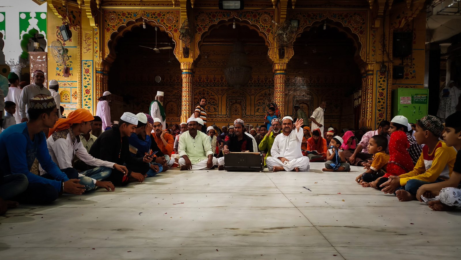 Qawwali performers