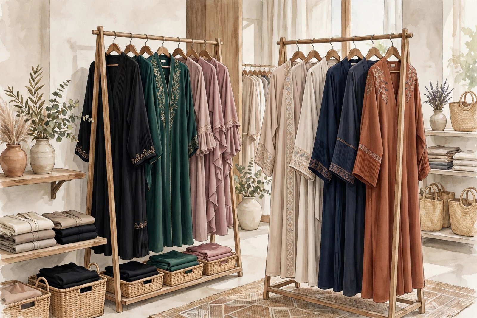 Abaya designs in Pakistan 2026 — elegant modest abaya styles and trends
