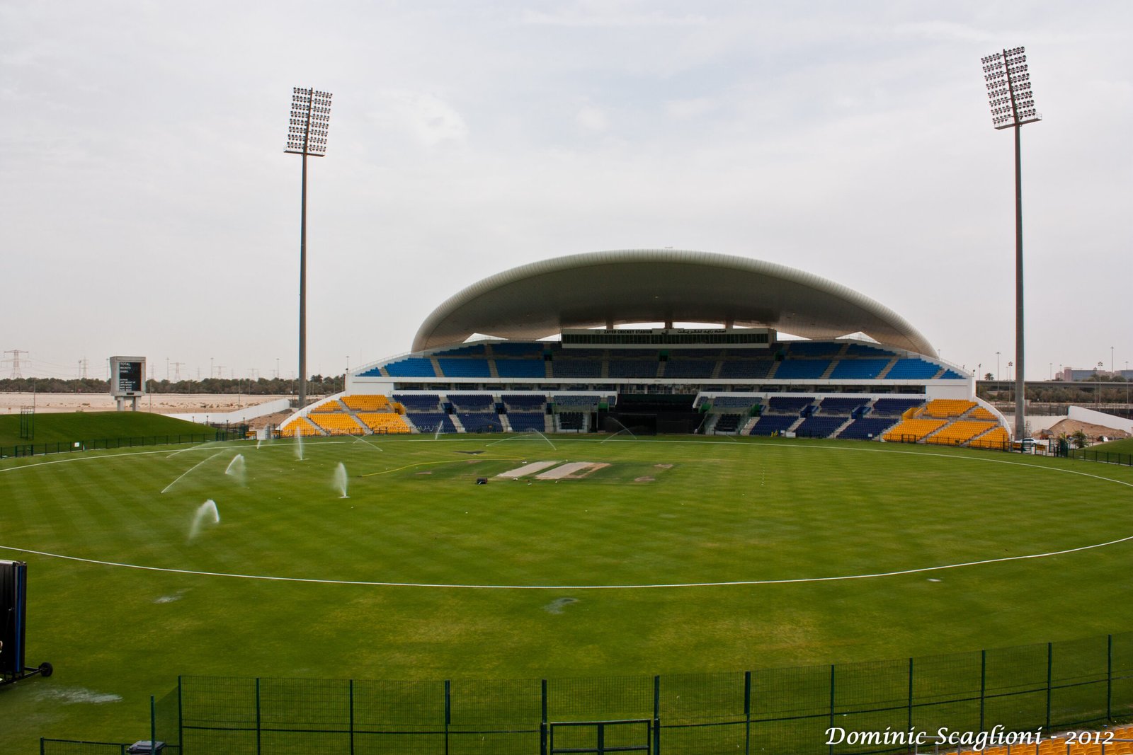 Sheikh Zayed Cricket Stadium Abu Dhabi hosts Afghanistan vs Zimbabwe ODI