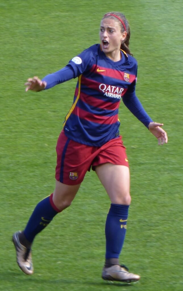 Alexia Putellas in action for Barcelona