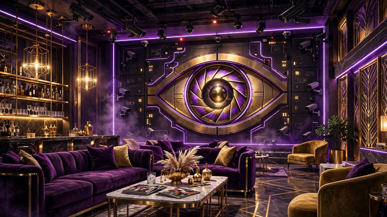 Bigg Boss 20: Generic graphic of a reality TV show house