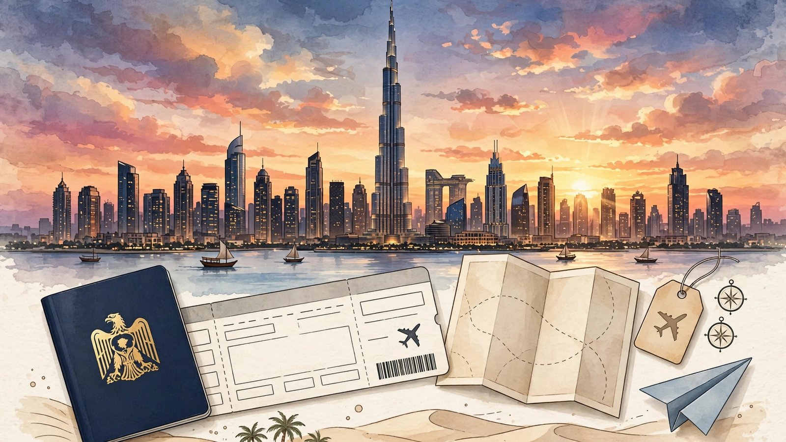 Dubai visa from Pakistan 2026 — UAE tourist visa types, fees and application requirements