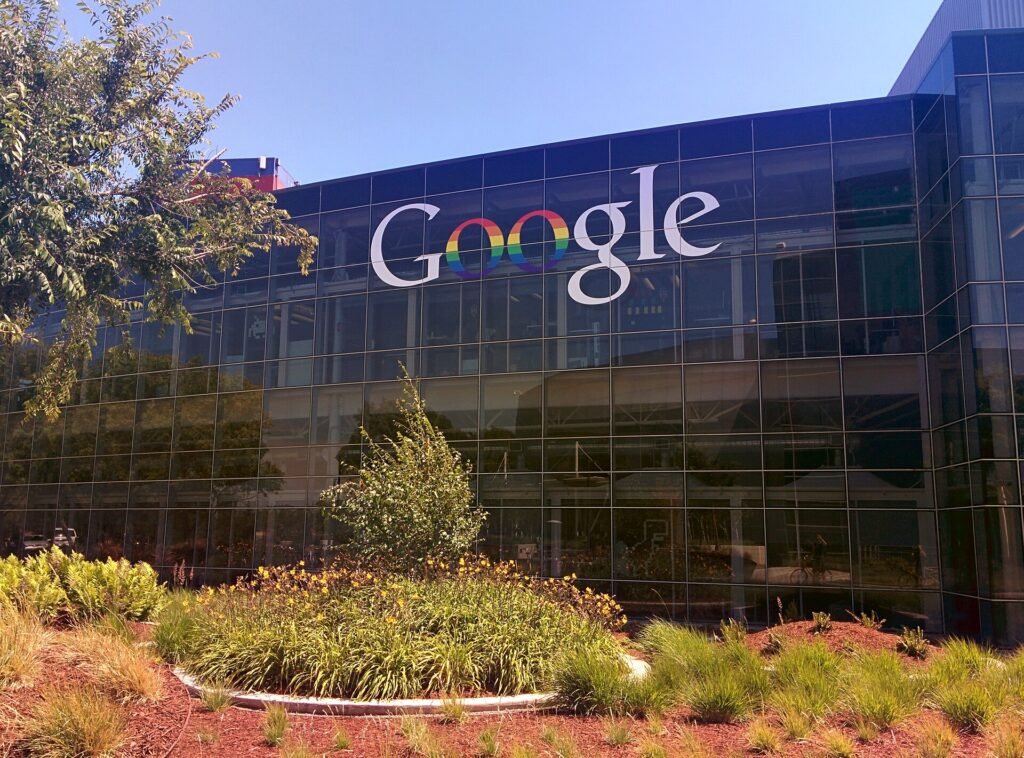 Google's Googleplex headquarters (file photo)