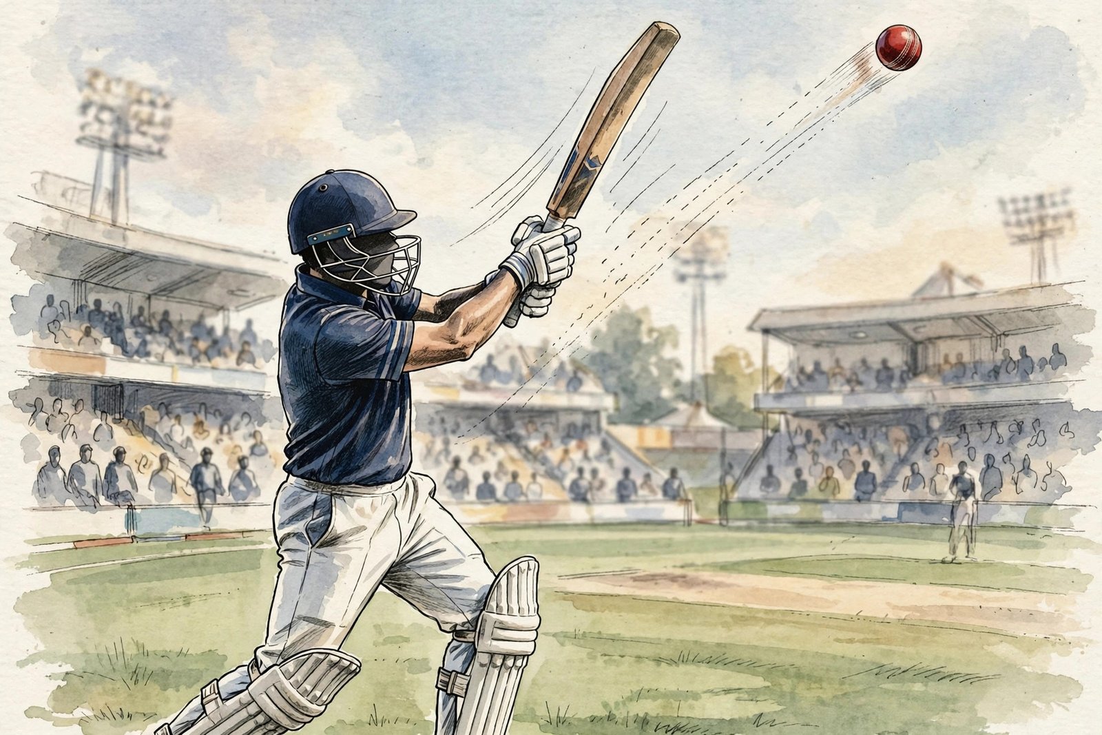 Fakhar Zaman batting for Pakistan in 2026