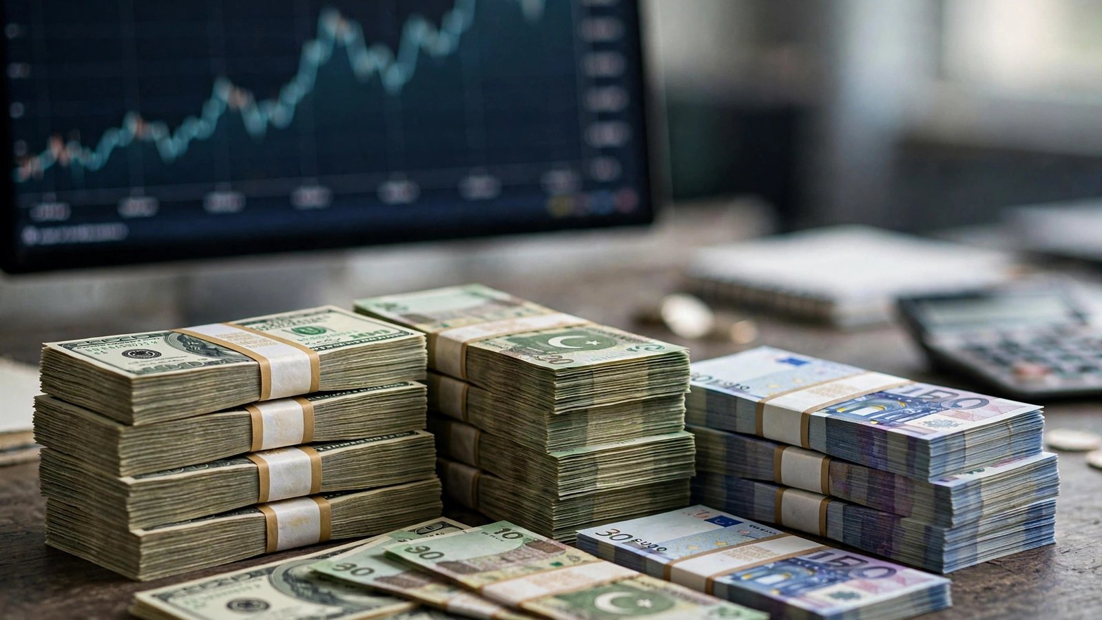 Forex rates today in Pakistan: US dollar, euro, pound and dirham rates on 15 October 2026