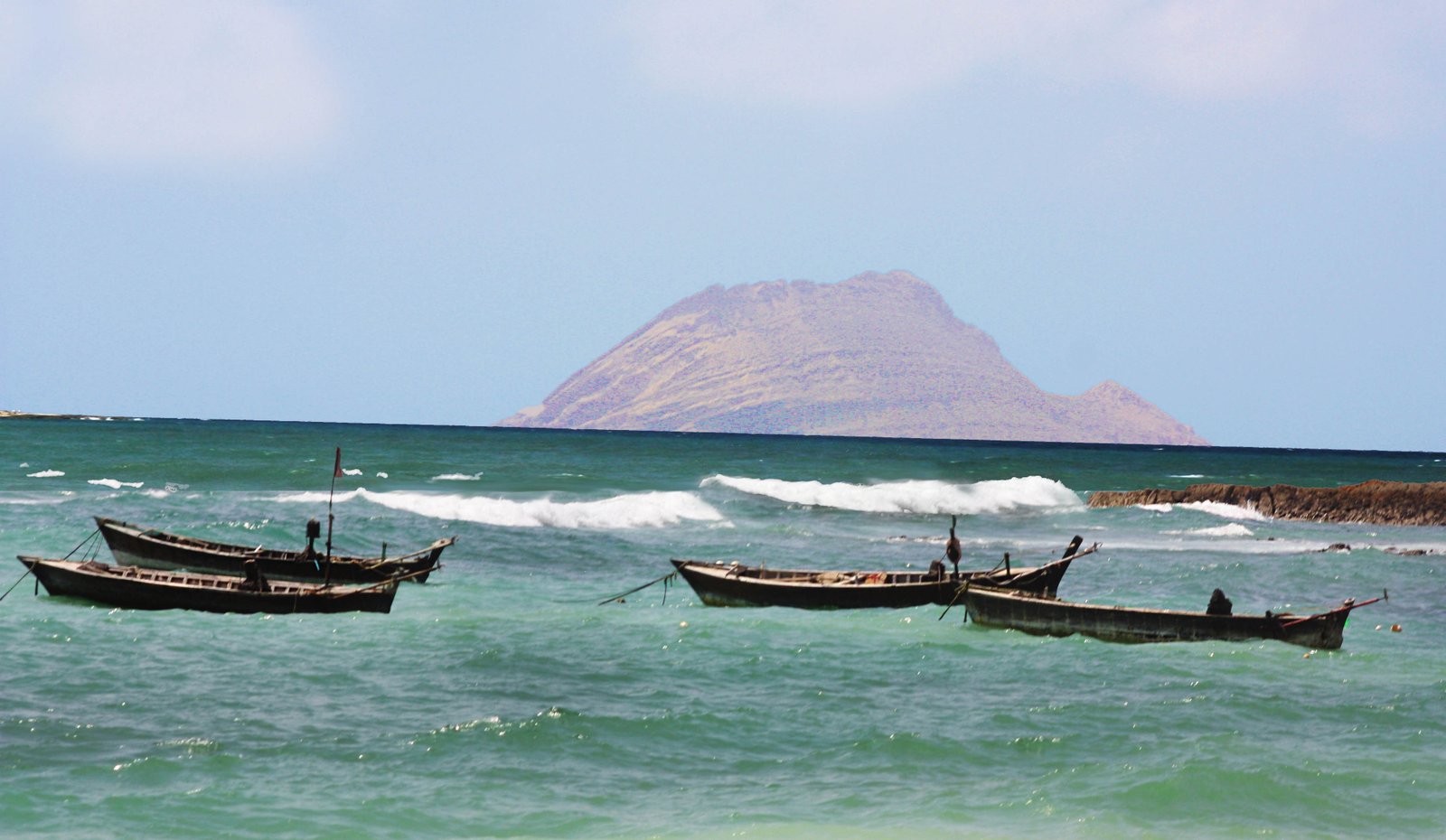 A fishing village on the coast near Karachi (file photo)