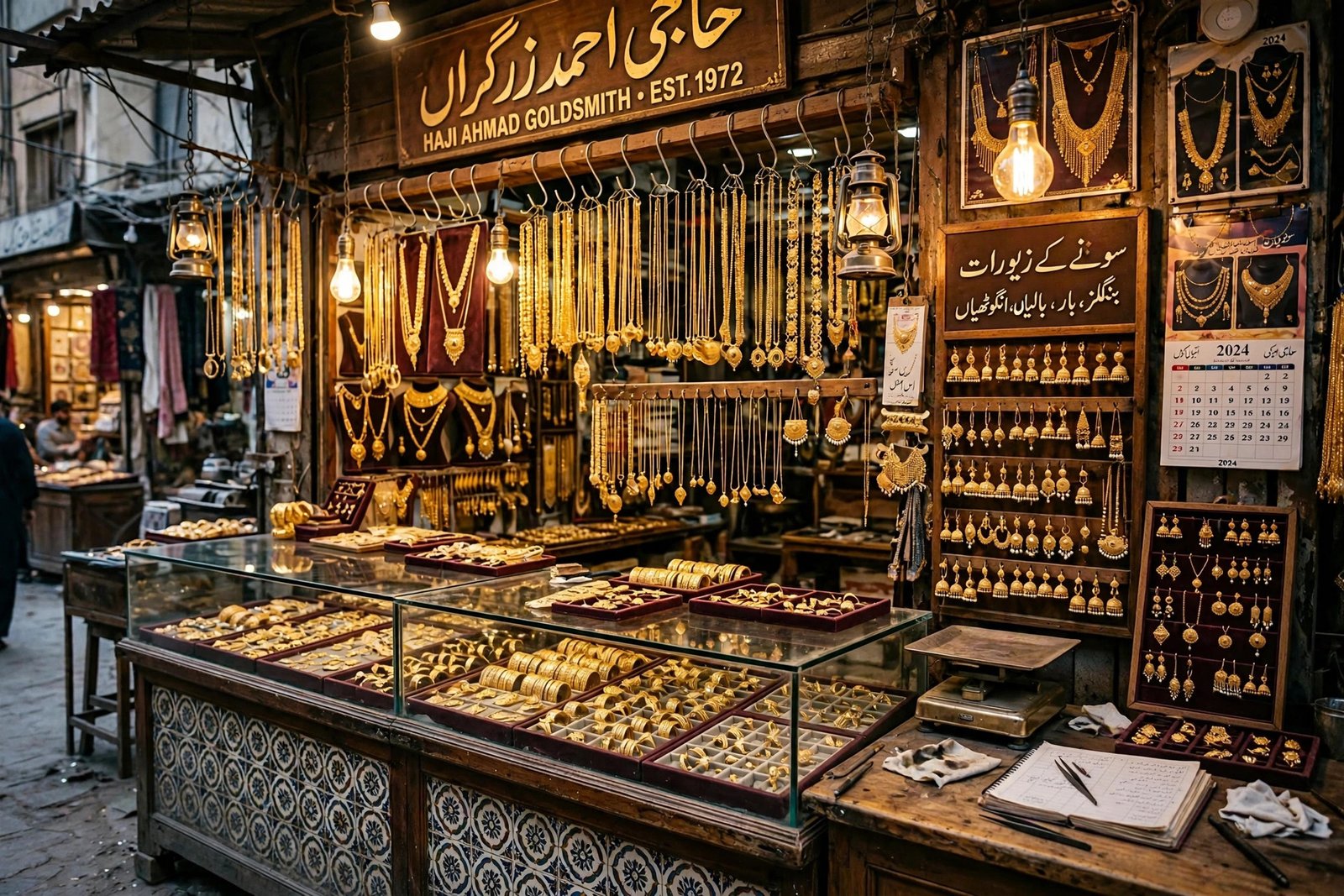 Gold buying guide Pakistan — Sarafa Bazaar purity check, making charges and buy-back tips