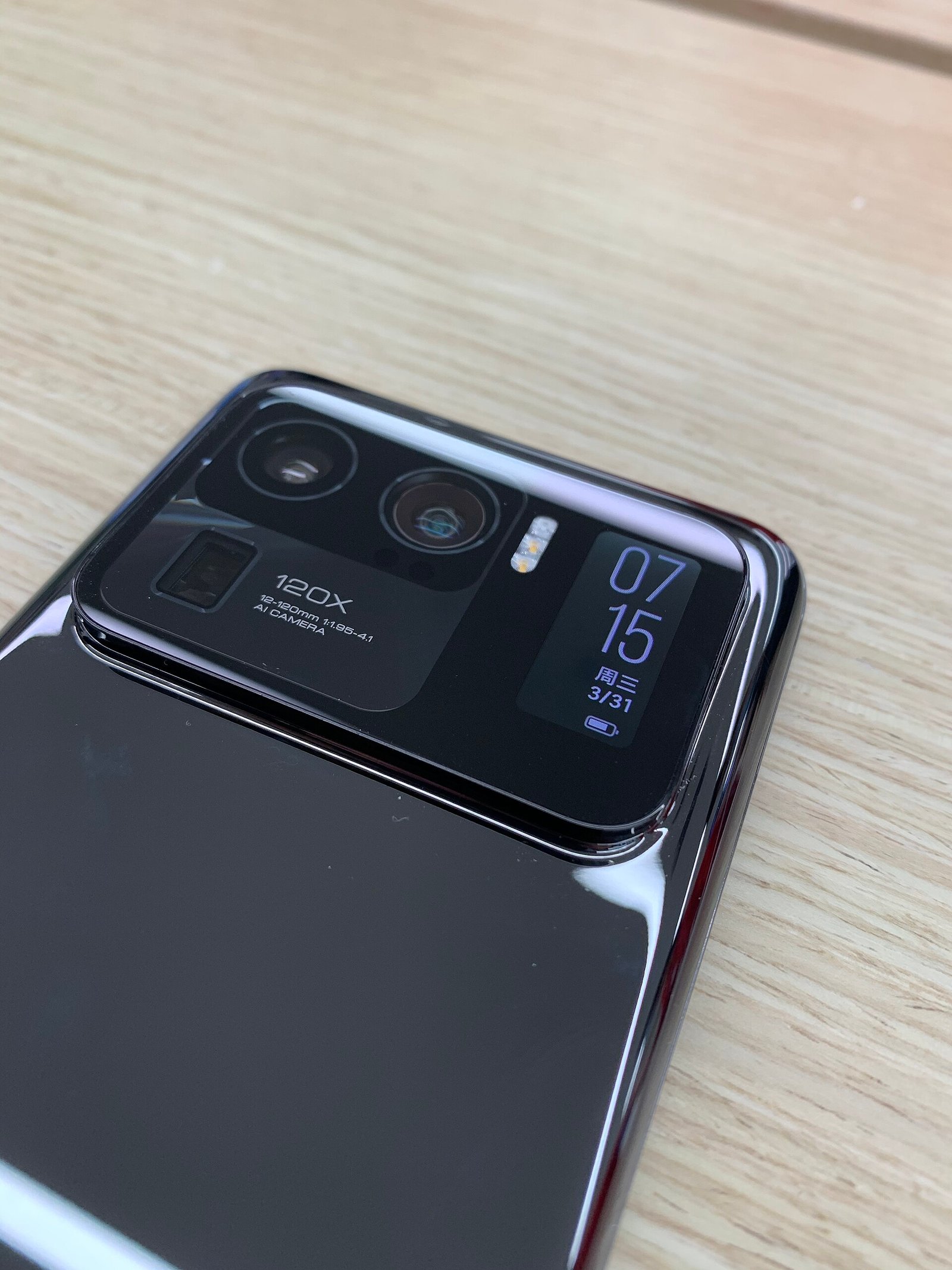A Xiaomi camera lens array; the Poco X8S carries triple rear cameras (File photo)