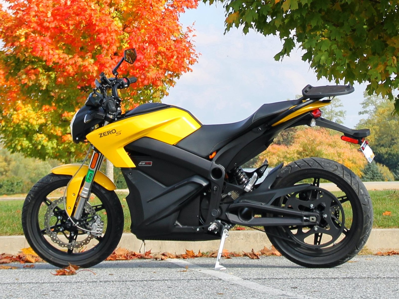 A Zero electric motorcycle on display (File photo)