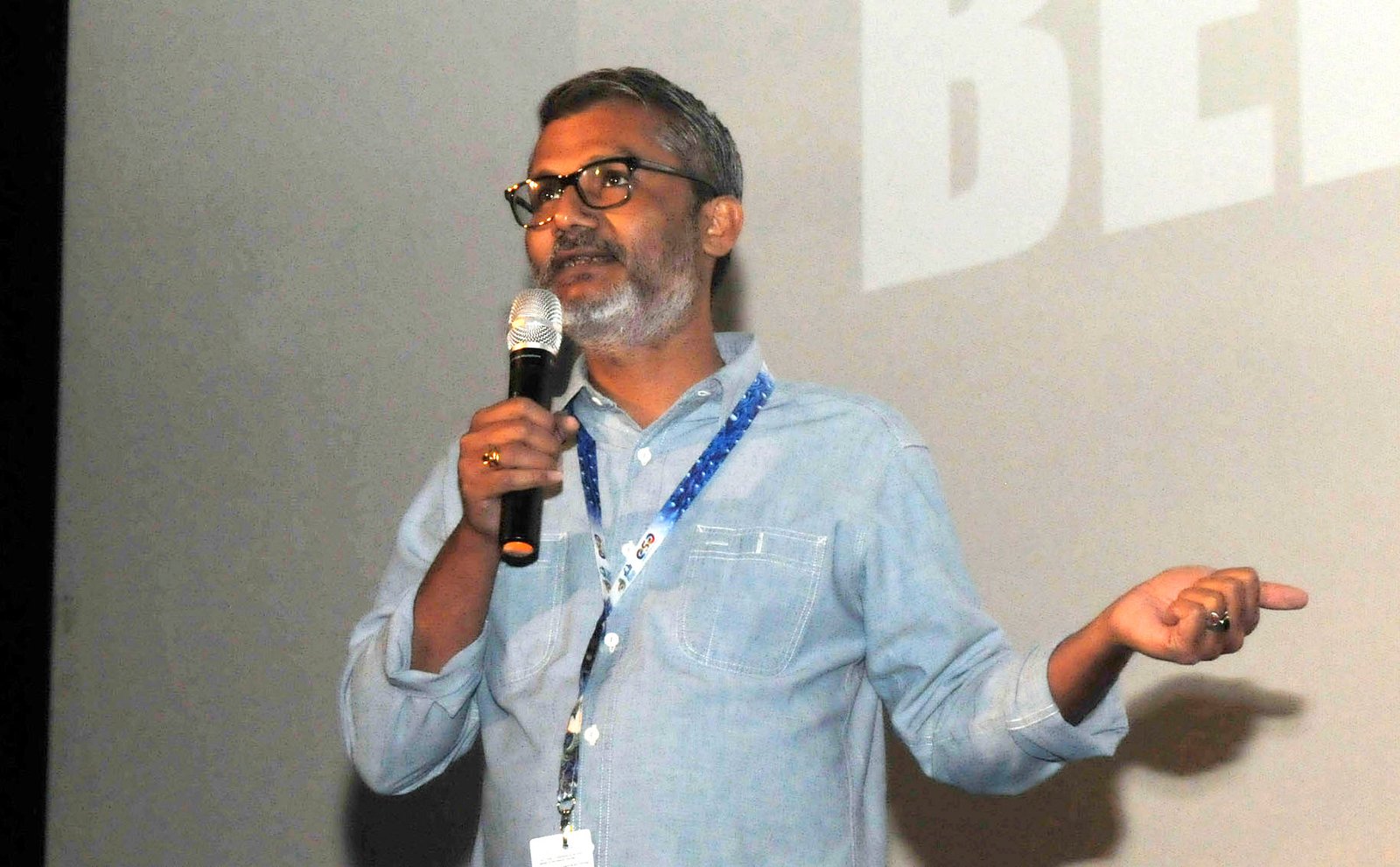Director Nitesh Tiwari at a master class during the 48th International Film Festival of India in 2017 (File photo)