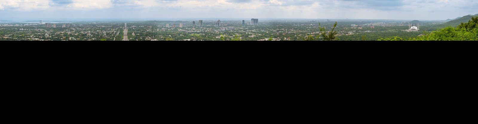 Islamabad, seen from the Margalla Hills — the PTA's cyber security report covers Pakistan's telecom networks