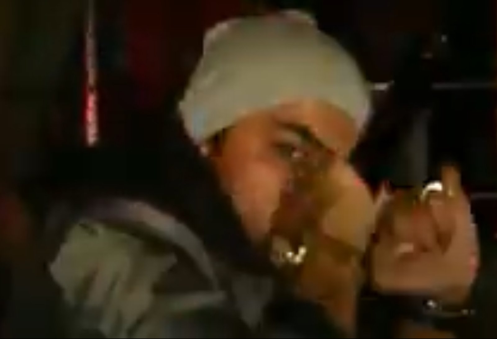 Bohemia performing on stage