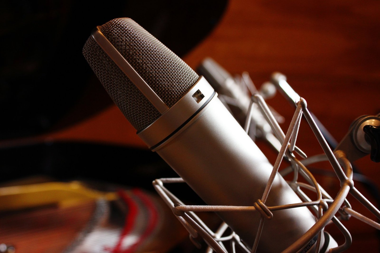 Recording studio condenser microphone