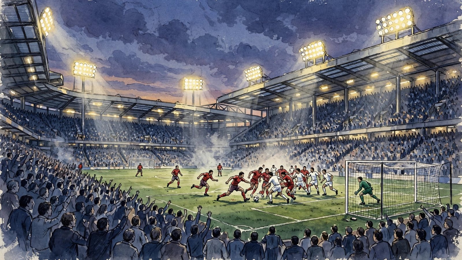 Man Utd vs Spurs — 1-1 draw at Old Trafford in the Premier League