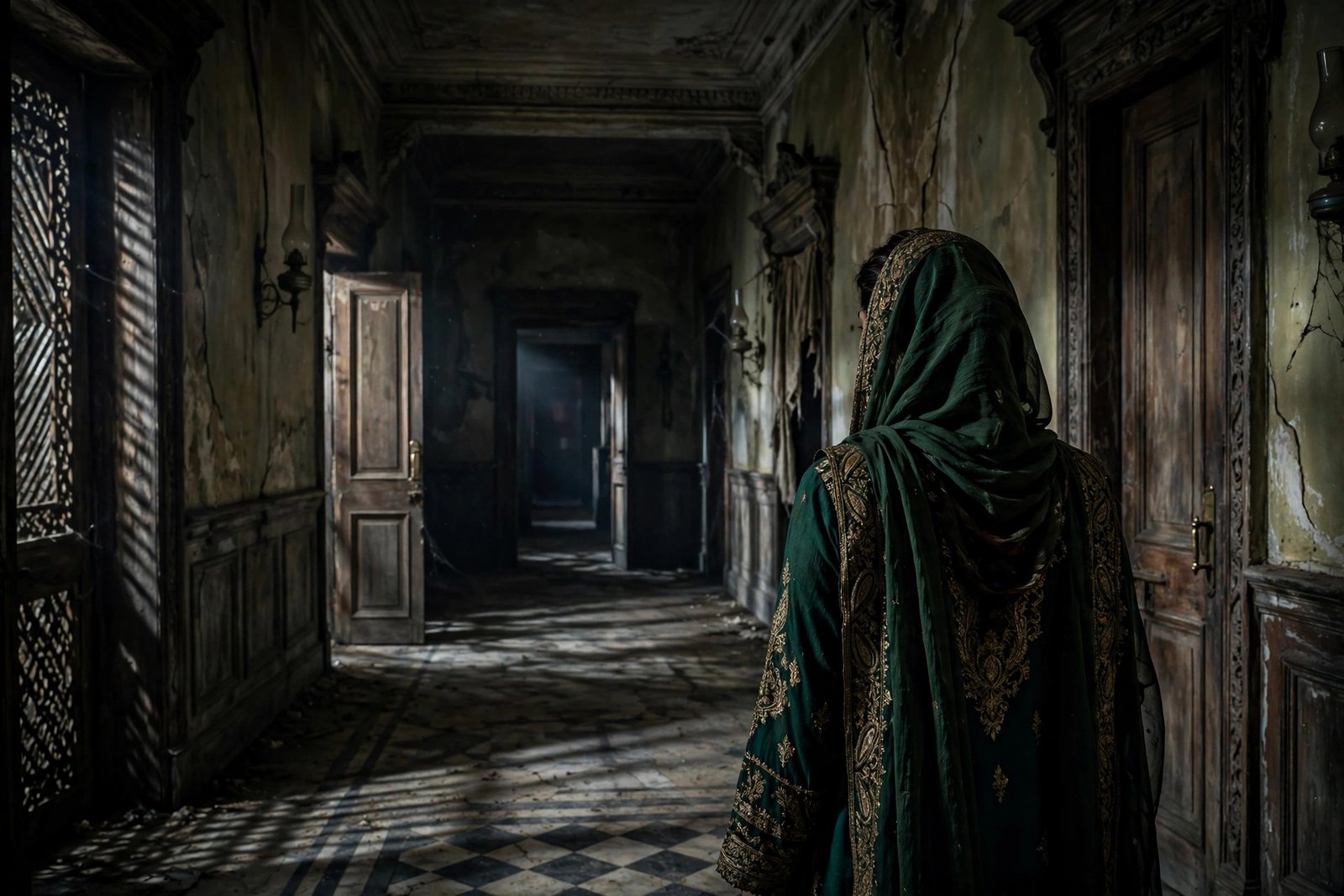 Muamma drama artwork — mystery thriller Pakistani television series graphic
