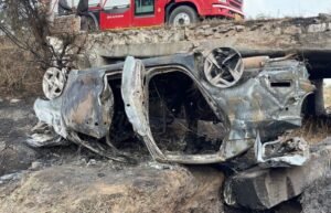 Multan Bosan Road Crash: Five Young Men Killed as Speeding Car Hits Divider, Bursts Into Flames