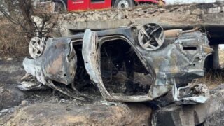 Multan Bosan Road Crash: Five Young Men Killed as Speeding Car Hits Divider, Bursts Into Flames