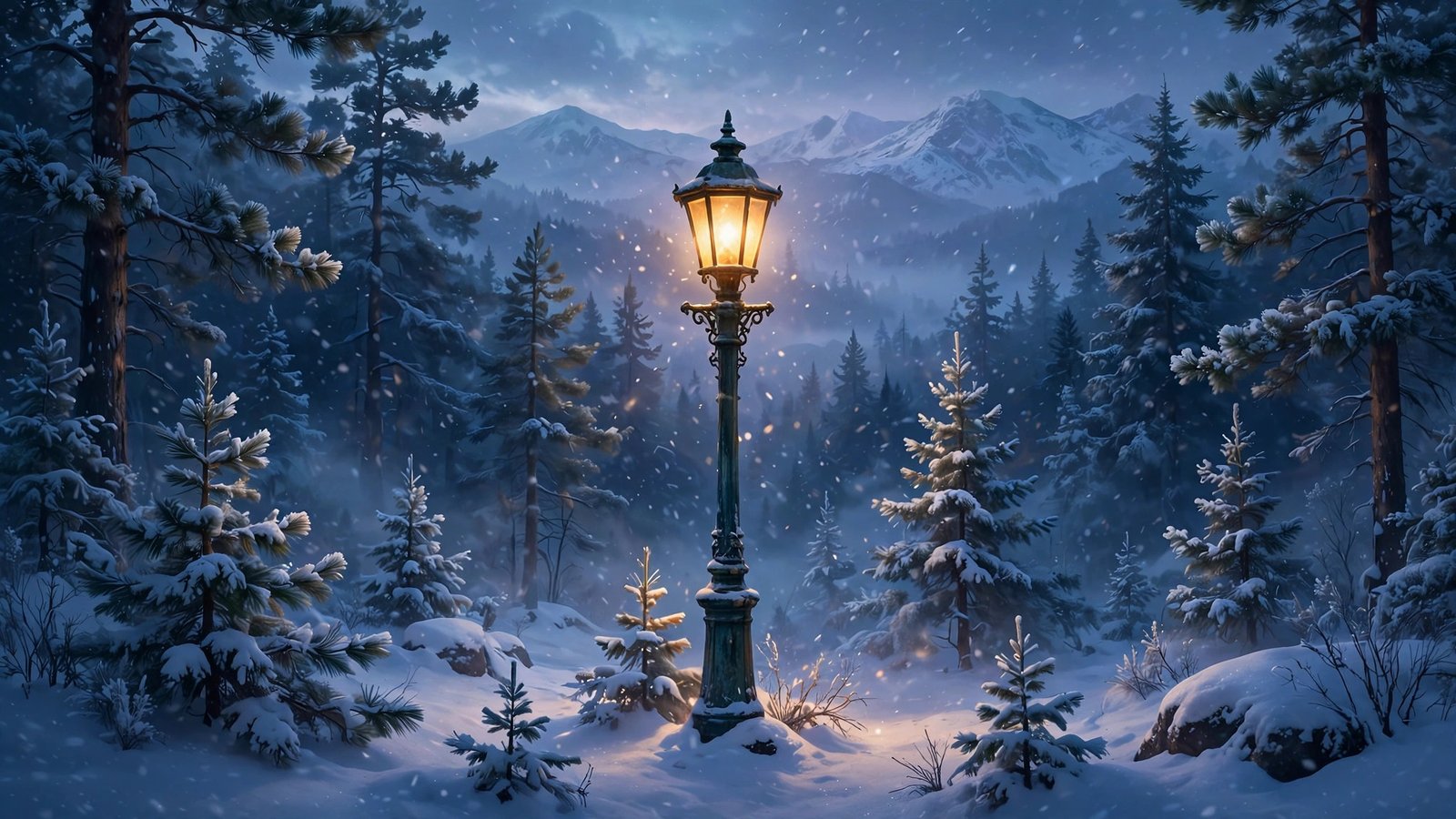 Narnia Magician's Nephew Trailer: Generic fantasy film graphic for Narnia The Magician's Nephew trailer