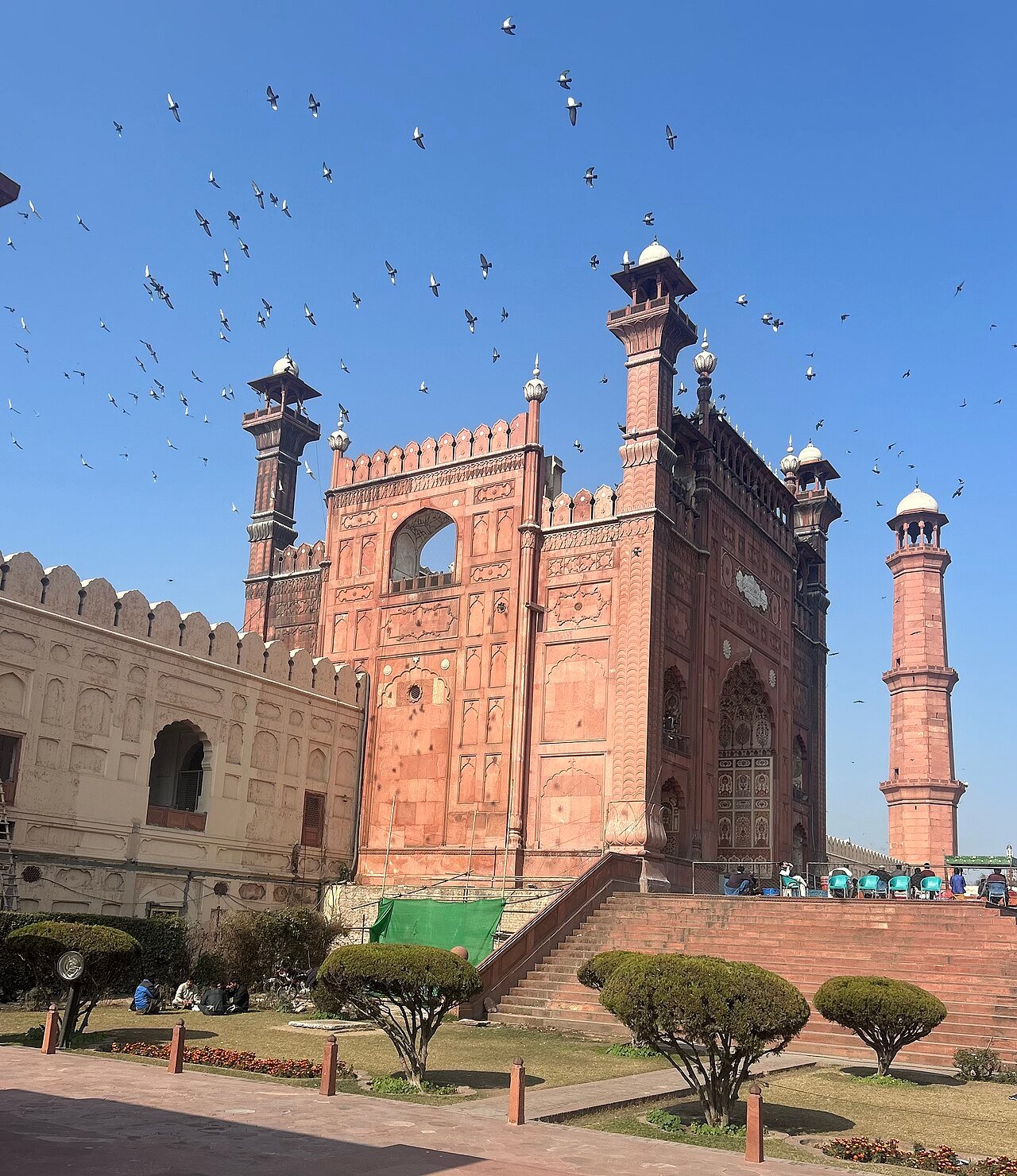 Badshahi Mosque in Lahore, where the NCCIA arrested the alleged LabelsBank operator