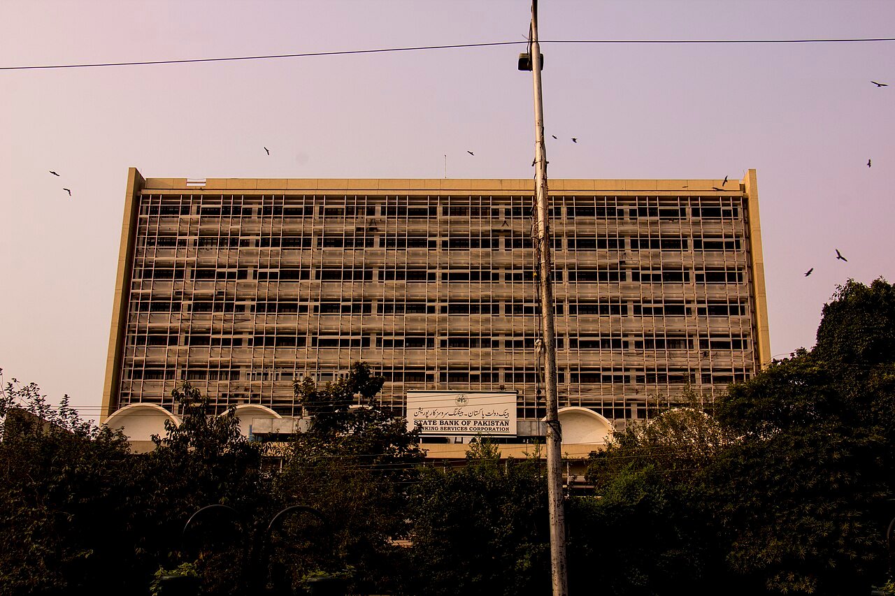 State Bank of Pakistan building in Karachi, National Savings profit rates are linked to government securities yields