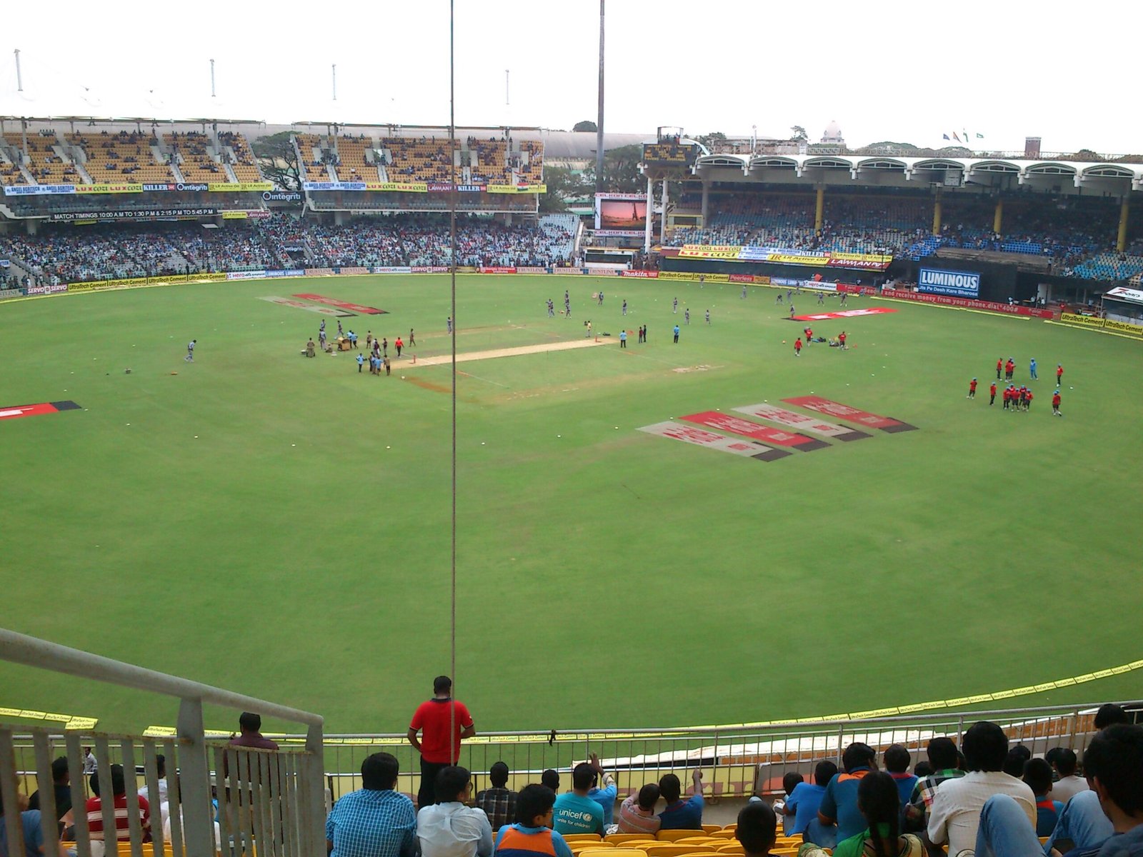 Packed crowd watching an ODI match in a Pakistani stadium (file photo)