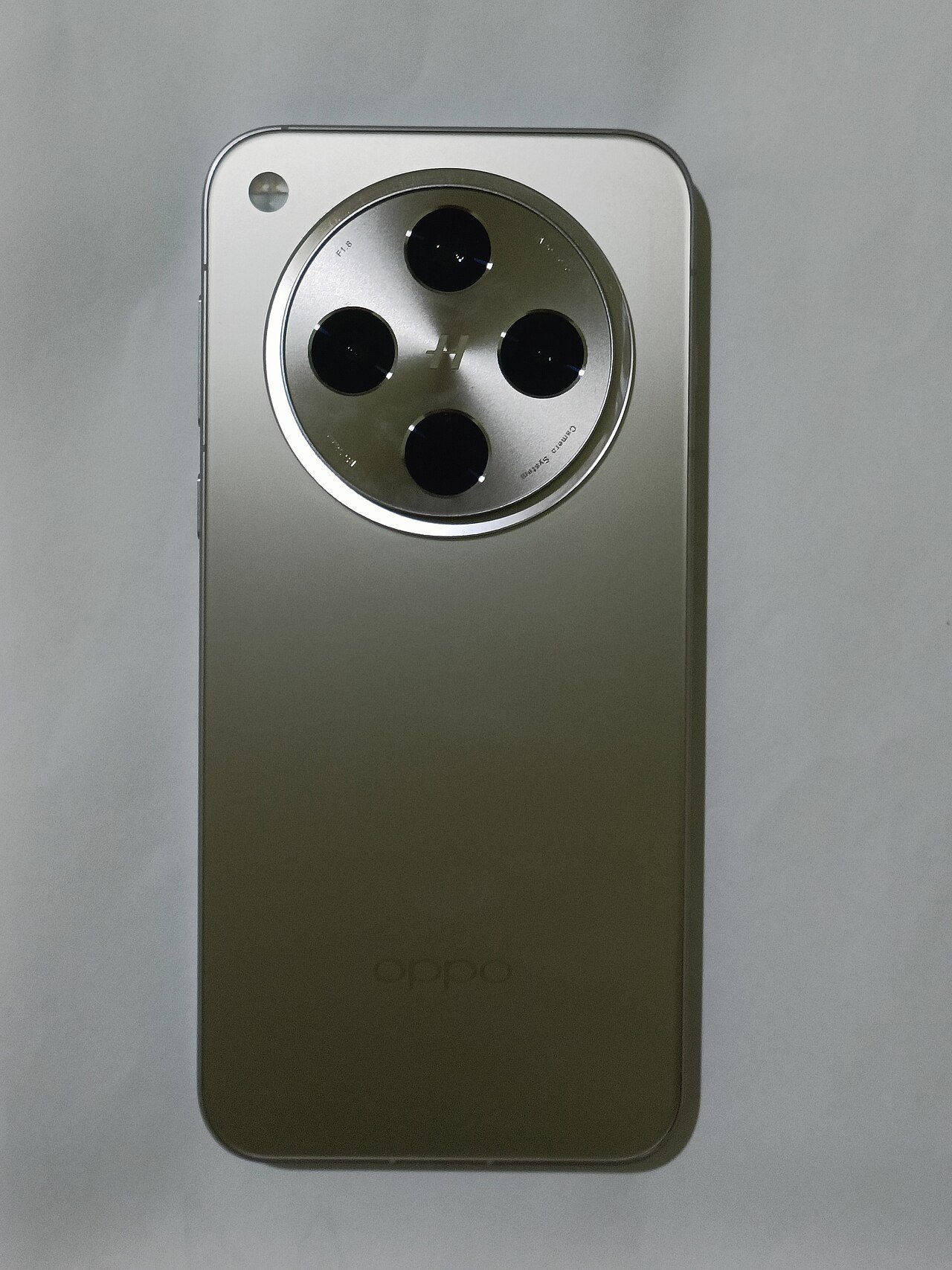 Oppo Find X8 in Star Grey, the predecessor of the Find X10 series, shown as a reference