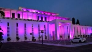 Pakistan Govt Buildings Glow Pink for Breast Cancer Awareness | Pinktober 2026