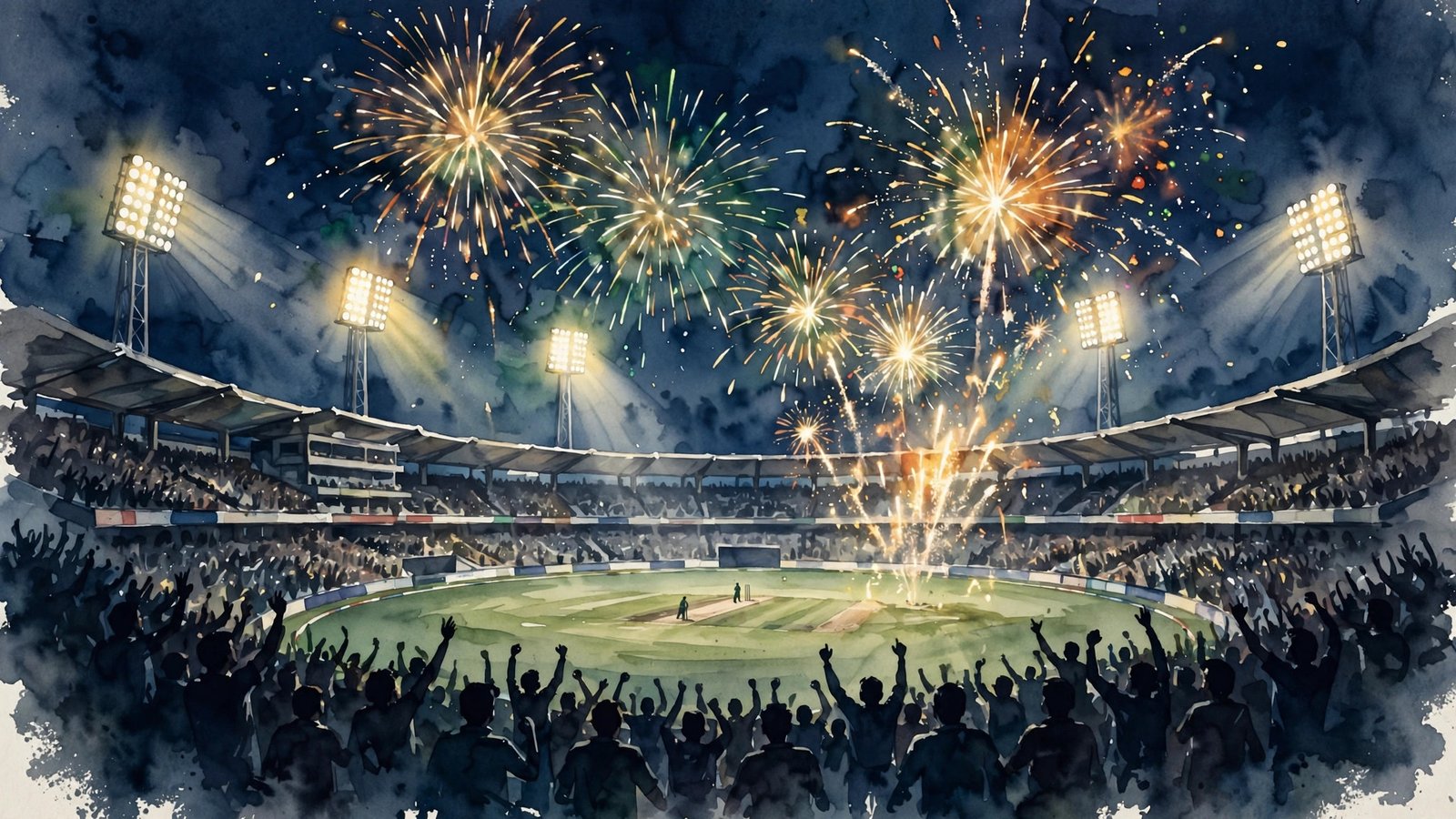 PSL 2026 trophy celebration at Gaddafi Stadium Lahore