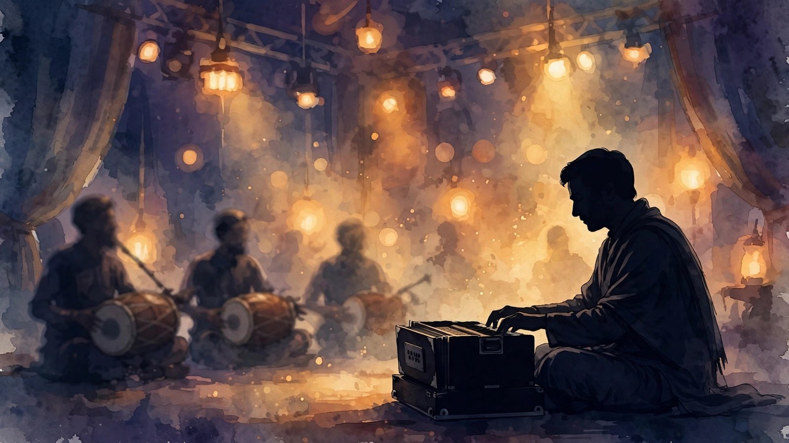 Rahat Fateh Ali Khan performing qawwali at his 2026 world tour concert