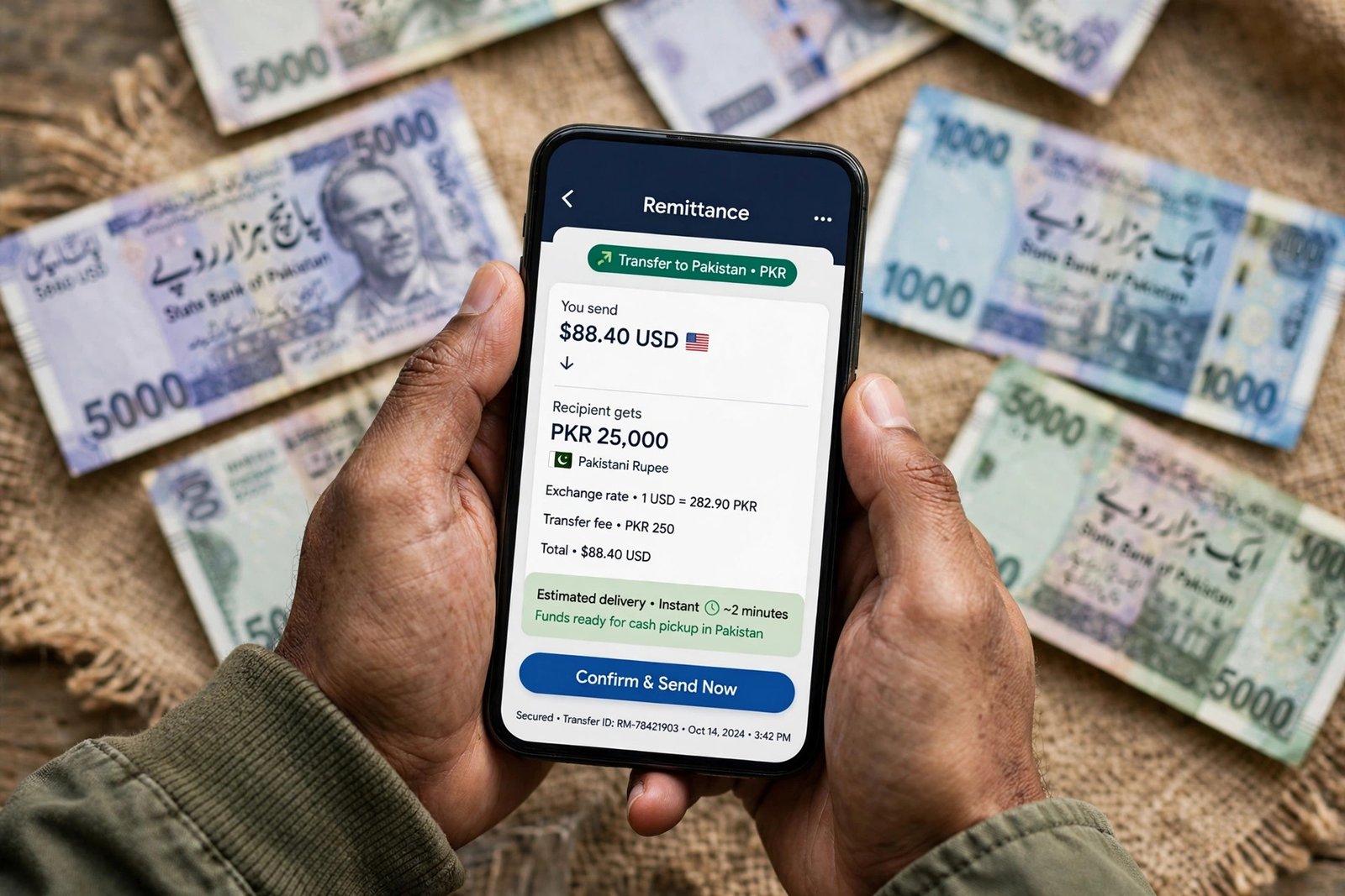 Remittance guide Pakistan — sending money home through official banking channels