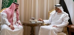 Saudi Defense Minister Meets UAE President in Abu Dhabi Amid Regional Tensions