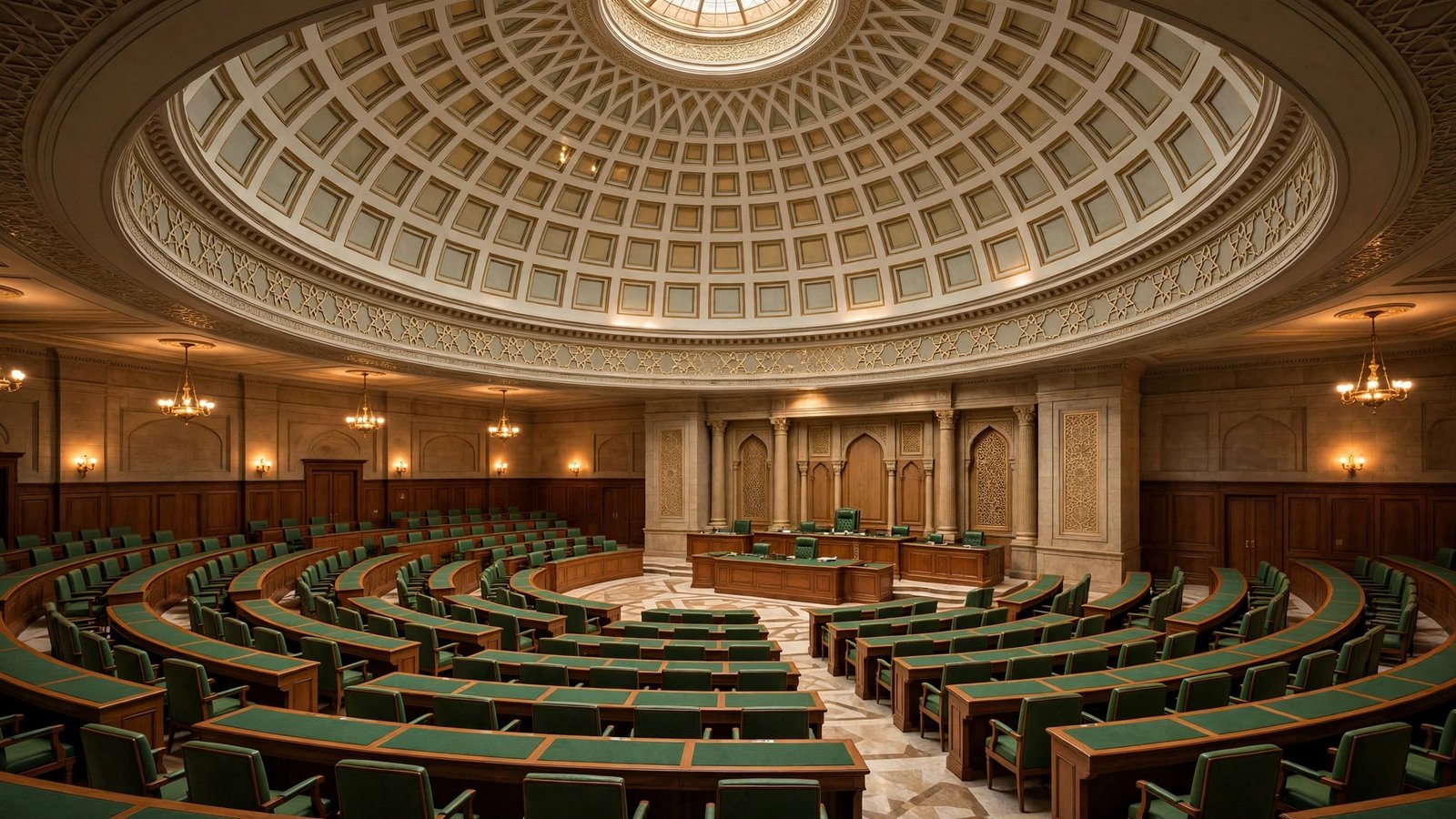 Senate of Pakistan chamber in Islamabad — proposed ECP AI election rules amendments