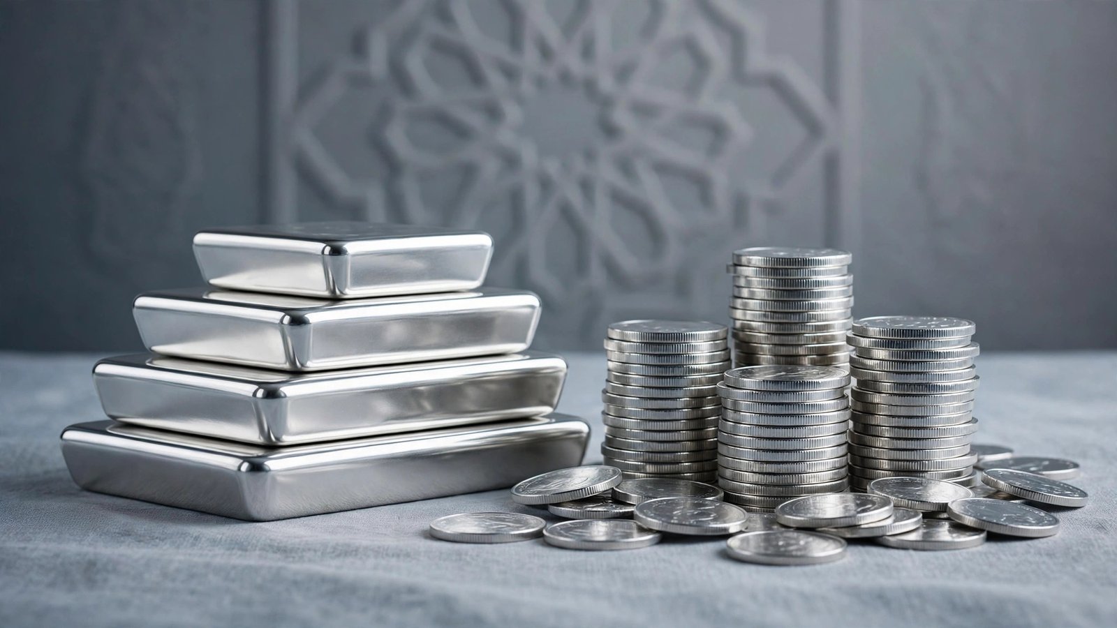 Silver rate today in Pakistan: silver bars and coins with chandi per tola price update