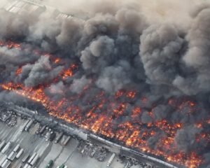 Fire Breaks Out at Garment Factory Warehouse in Karachi’s SITE Area
